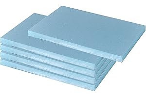 F Fityle 5 Pack Foam Blocks Rectangle High Density Blocks Foam Craft Board for Crafting, Modeling, Sculpture, DIY for Crafts,5pcs 300 * 200 * 17mm