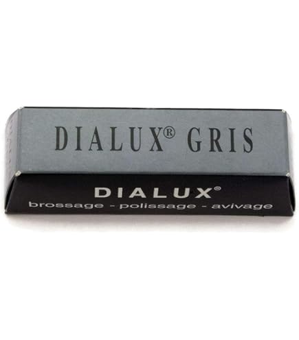 Pâte à Polir LUXOR Gris – Haute Brillance Pour Platine – 30×80 Mm – Polissage Bijoux, Montres & Métaux Précieux