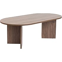 Hanah Home Oslo Walnut, stijlvolle koffietafel, 60 x 40 x 43 cm, 100 Hanah Home Oslo Walnut, stijlvolle koffietafel, 60 x 40 x 43 cm, 100