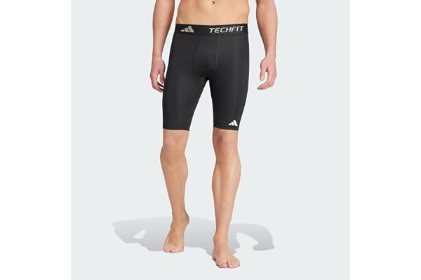 adidas herr Tights Techfit Compression Training Short Tight