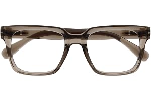OPULIZE RA Blue Light Blocking Glasses – Readers – Anti-reflekterande och anti-glare – UV400 skydd – överdimensionerade ramar