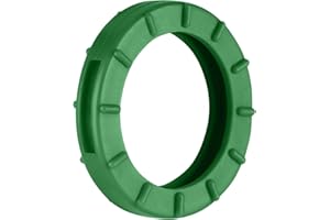 ‎VAN DEN HEUVEL van den Heuvel - Schlüsselkennringe (10 Stk.) für runde Schlüsselköpfe mit Standardgröße, Schlüsselring mit Tastzeichen, Grün