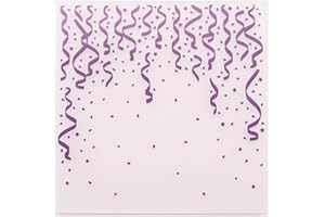 arriettycraft Ribbon Party Background Plastic Embossing Folders for DIY Card Making Decoration Stencil Scrapbooking Tools