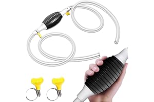 ‎RETOO Retoo Handpumpe, Umfüllpumpe, Benzinpumpe, Dieselpumpe, Kraftstoffpumpe, Ölpumpe, Universal Manuelle Transferpumpe für Benzin, Gas, Öl, Kraftstoff, Diesel, Flüssigkeit, Wasser, Aquarium, 2m