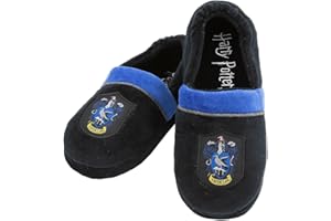 Funidelia Ravenclaw Slippers - Harry Potter for boys and girls, Official License, Size 28-30, Hogwarts, Wizards. Merchandising to give at Christmas and Birthdays
