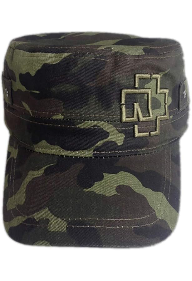 Rammstein - Outline Logo Camouflage - Gorra | Nuclear Blast