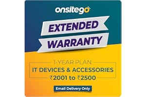 Onsitego 1 Year Extended Warranty for IT Devices & Accessories from Rs. 2001-2500 (Email Delivery - No Physical Kit)