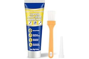 AstraVox Kupferpaste, Wasserfestes Kupferpaste Für Bremsen Für Automobilanwendungen, Zündkerzen Und Bremsbeläge, Effektive Schmierung, Verhindert Festfressen, Schützt Vor Verschleiß Und Korrosion