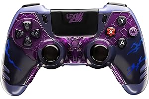 Lexip x Tsume - Manette Sasuke - Naruto Shippuden - Connection sans-fil 2.4GHz via USB dongle - 4 palettes programmables - Port audio jack 3.5mm