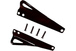 EAGLE SKULL Schwarze Spannclip Haken Halterung Hardware Kit für Harley Davidson Softail Like Fat Boy Slim S Heritage Classic Touring Road King Electra Street Glide Ref 9350006 Gurthalterungen Anhänger Schleppen