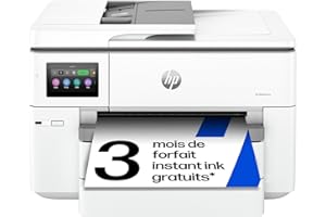 HP Imprimante Multifonction OfficeJet Pro 9730e Tout en Un Grand Format