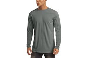 MAGCOMSEN Men's Sun UV Protection Shirts UPF 50+ Outdoor Long Sleeve Casual Lightweight T-shirt
