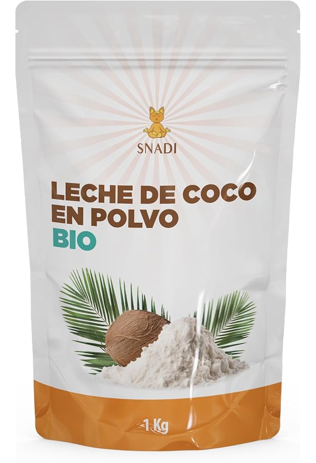 Leche De Coco En Polvo - 1 Kg De Polvo De Coco Puro, Marca Taste Market, Para Cocinar Y Hornear