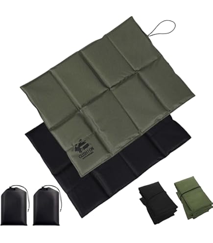 2 Stuks Opvouwbare Zitmat, Draagbare Oxford Doek Waterdichte Wandelen Zitkussen Schuim Zitkussen Voor Outdoor Camping Wandelen Tuin Picknick Park