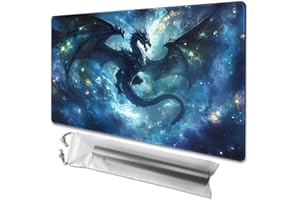 TCGMAT MTG Spielmatte, Größe 61 x 35,6 cm, kostenlose Aufbewahrungstaschen, rutschfeste Unterseite, ideal für Kartenspiel-Enthusiasten, TCG-Spielmatte und CCG OCG DTCG PTCG Spielmatten (TCG (34), nicht mit