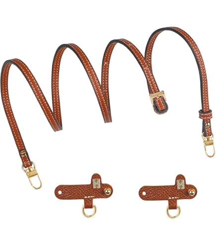 Tracolla In Pelle PU Regolabile Per Borse - Larga 2cm, Con Moschettoni