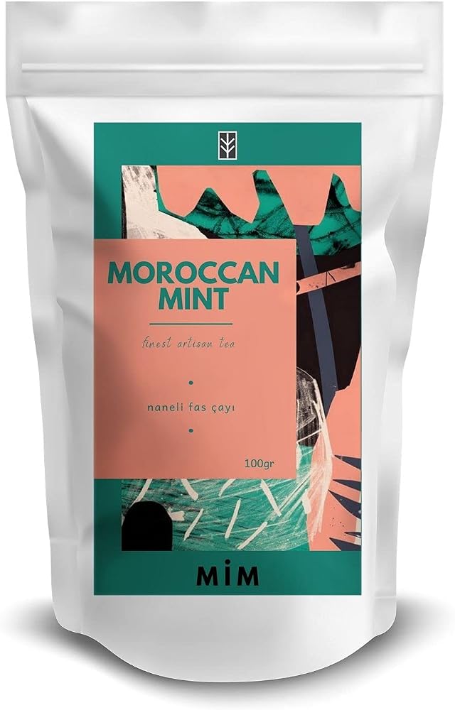 Mim And More Moroccan Mint Tea - Naneli Fas Çayı, 100Gr