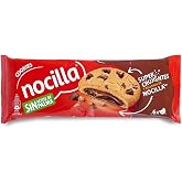 Nocilla, Cookies, Original, Chocolate Drop Cookies Filled with Cocoa Cream with Hazelnuts - Pack of 6 Units - 120g