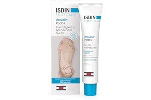 ‎ISDIN ISDIN Ureadin Podos Feuchtigkeitsspendendes Gel-Oil für die Fußpflege, Spendet Feuchtigkeit und beseitigt spröde und raue Stellen an den Füßen, 75 ml