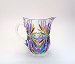 Brocca Oasis in Vetro dipinta a mano Murano Style Venezia