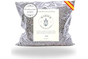 MARIEM 19 53 FRAGANCIA DE LA ALCARRIA Flor de Lavanda Seca Natural 500 G Mariem 100% Pura Origen España