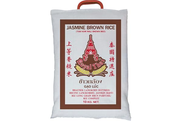 ROYAL THAI RICE – brun långkorn doftris – (1 x 10 kg)