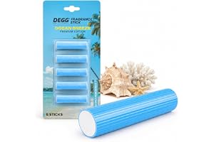 DEGG® Doftande Stavar För Dammsugare, Ocean Breeze, 5 Stycken | Doftpinnar för dammsugarpåsar, deodoriserande pinnar, neutral