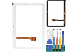 srjtek para Samsung Galaxy Tab T530 Pantalla táctil Repuesto de Panel de Cristal digitalizador SM-T530 T531 10.1con preinstalado + Kit de Herramientas Negro