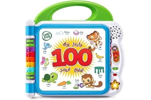 LeapFrog Learning Friends 100 Words Book, Bilingual Educational Book for Kids with Arabic & English Words, Interactive Sound Toy to Boost Language Skills, Ideal for Boys and Girls Ages 1 to 4 Years