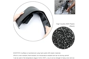 LFMY Car Mud Flaps Front and Rear Mudflaps Replacement for V-W Arteon 2019 2020 2021 Molded Custom Splash Guards Mudguard Fender Flares Kit Auto Accessories,4 Pcs