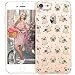 Produktbild OOH!COLOR Schutzhülle Kompatibel mit iPhone 7 iPhone 8 Handyhüllen silikon Hülle Transparent Case dünn Tasche mit Motiv Mops (EINWEG)