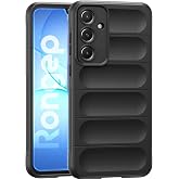 Rongep [Rugged-Shield] Samsung Galaxy A17 i&ccedil;in Kılıf İ&ccedil;i S&uuml;et Dokulu Koruyucu Kalın Yapılı Kamera Y&uuml;kseltili A 17 Kılıf Kayma