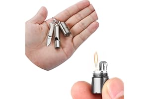 TUXUNQING Überlebenswerkzeug Set, Mini-Messer, Mini-Öllampe, Camping- und Outdoor-Werkzeug, Camping- und Outdoor-Ausrüstung für den Einsatz im Freien