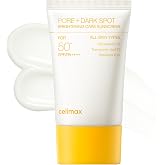 celimax Pore+Dark Spot Brightening Care Sunscreen, 50ml | SPF50, Sunscreen with TXA and Niacinamide, Non-Sticky, No White Eff
