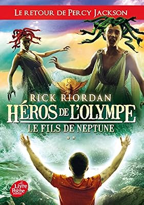 Livre de Poche Jeunesse Héros de l'Olympe - Tome 2 - Le fils de Neptune