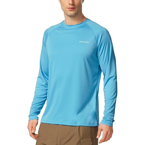 Rdruko Herren Langarm Top – Atmungsaktiv, UV-Schutz 50+, Schnell Trocknend Für Sport & Outdoor