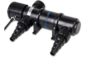 WAGNER GREEN ALLES FÜR DEN GARTENTEICH UVC Pond Clarifier 11 Watt Disinfectant for Clear Water in the Pond Water Clarifier without Chemicals UV-C Algae Killer