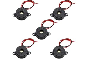 SFM-27 95 DB Buzzer électronique Binghe Pièce SFM-27 DC 3-24 V Buzzer piézo Actif Buzzer continu Convient aux Articles électroniques Compatible avec Arduino