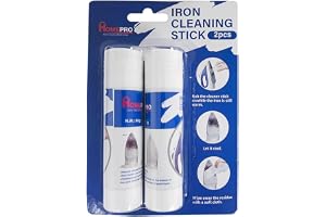 HOMEPRO iron cleaner | deep cleans sticky residue & burnt stains |cleaner for steam iron, all box types | soleplate clean & restorer |Cleaning Stick - Removes Melted Fabric