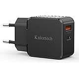 USB C Ladegerät Mehrfach, 18W USB Ladegerät Mehrfach, USB Ladegerät Mehrfach Quick Charge 3.0, Ladegerät USB C Schnellladeger