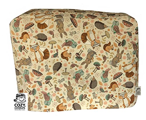 Cozycoverup Dust Cover For Kenwood Food Mixer In Woodland Friends