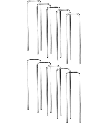 Connex Netz- & Folienhalter – 10 Stück, 11,5 Cm, Türkis, Zum Fixieren Von Gartenvlies & Netzen