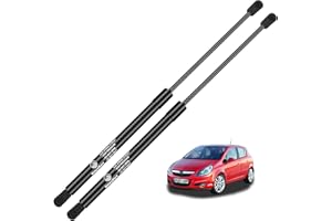 WateryWave 2X Ammortizzatori Posteriori per Opel Corsa C F08, W5L Kasten 2000/09-2006/12, per Opel Corsa C F08, F68 Hatchback 2000/09-2009/12 Molle a Gas Sostituire #09114311, 0132670