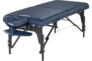 Master Massage Monclair - Lettino da massaggio, pieghevole, 71 cm, colore: Blu reale