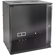 Armadio Rack 19 Pollici HMF 7U - 400mm Profondità, Porta In Vetro, Nero, Per Rete - Foto 8