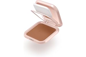 KIKO Milano Skin Lover Refining Face Powder Foundation 10, Fond De Teint Compact En Poudre Hydratant Et Lissant