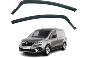 AIRFLUX Juego de 2 deflectores de viento compatibles con Nissan Townstar para modelos MERCEDES-BENZ CITAN T-Class para RENAULT KANGOO 2022 2023 2024 2025 2026.
