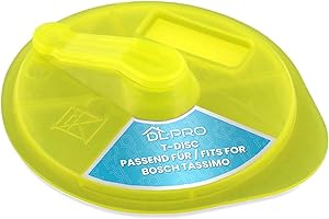 DL-pro Disque de nettoyage machine à café Dosette tassimo nettoyante et détartrante Capsule de détartrage Capsule nettoyage anticalcaire compatible avec Bosch Tassimo 00576836 00616611 00621101