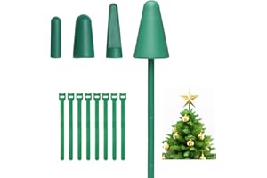 Starbover Weihnachtsbaumspitze Ständer, Christbaumspitze Halter für Halloween Weihnachten Ornaments Dekorationen Tannenbaum Spitze Stern, Grün