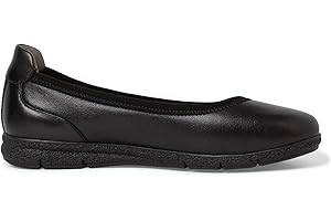 JANA Tamaris Comfort Damskie 8-82100-41 wygodne buty o wszechstronnym kroju, klasyczne buty na co dzień, biznesowe, baleriny, czarny, 41 EU Weit